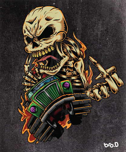 Angry Skull Rider